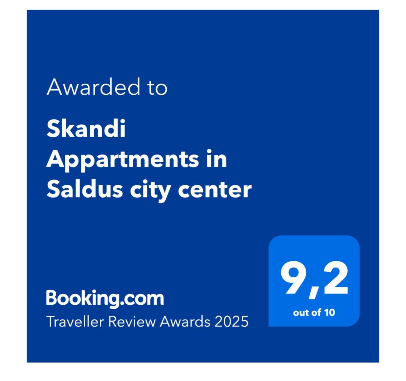 Skandi Appartments In Saldus City Center Экстерьер фото